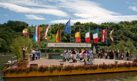Schwimmende Moselbühne